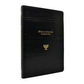 Bíblia Judaica Completa | Letra Normal | Capa Luxo Preta
