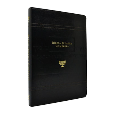 Bíblia Judaica Completa | Letra Normal | Capa Luxo Preta