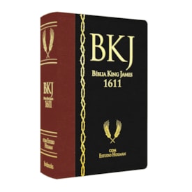 Segunda imagem do produto Bíblia King James 1611 Com Estudo Holman BKJ Preta e Marrom