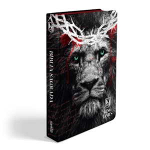 Segunda imagem do produto Bíblia King James 1611 | Fiel | Capa Dura Leão Rei