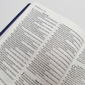 Bíblia King James 1611 | Fiel | Ultrafina Azul