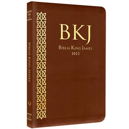 Bíblia King James 1611 | Fiel | Ultrafina Marrom