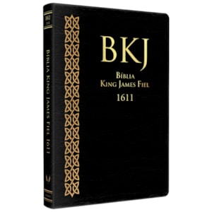 Bíblia King James 1611 | Fiel | Ultrafina Preta
