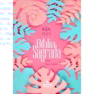 Bíblia King James 1611 Folhas | Textos e Mapas Coloridos | Espiral