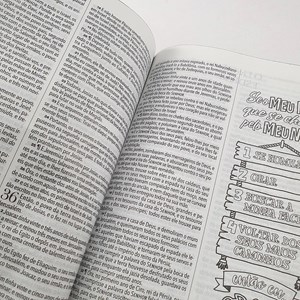 Bíblia King James 1611 Ultra Fina Lettering Bible | Letra Normal | Capa I Love BKJ 1611