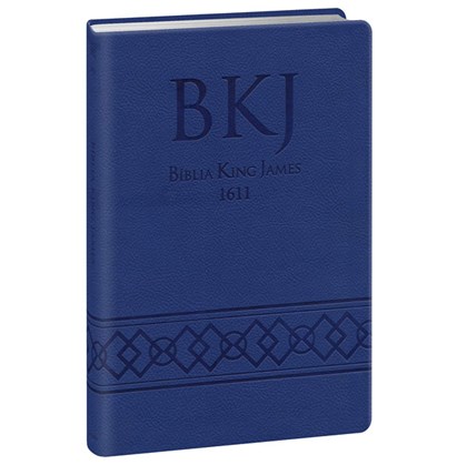 Bíblia King James 1611 Ultrafina Gigante | Azul