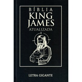 Bíblia King James Atualizada Jesus Minimalista | KJA | Letra Gigante | Capa Dura