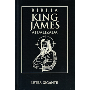Segunda imagem do produto Bíblia King James Atualizada Jesus Minimalista | KJA | Letra Gigante | Capa Dura
