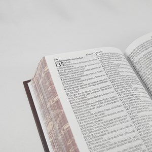 Bíblia King James Atualizada Moldura Vermelha | KJA | Letra Gigante | Capa Dura