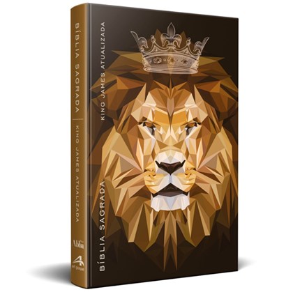 Bíblia King James Atualizada Rei dos reis Geométrico | KJA | Capa Dura