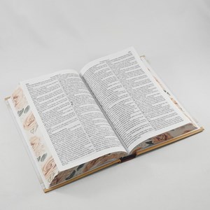 Bíblia King James Atualizada Rosa Vintage | KJA | Letra Gigante | Capa Dura