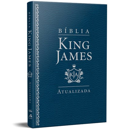 Bíblia King James Atualizada Slim | KJA | Azul
