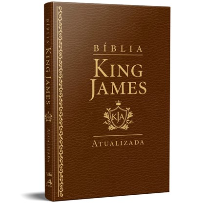 Bíblia King James Atualizada Slim | KJA | Marrom