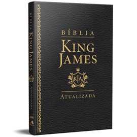 Bíblia King James Atualizada Slim Kja Preta Luxo