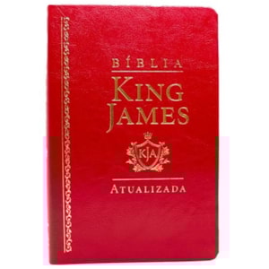 Segunda imagem do produto Bíblia King James Atualizada Slim | KJA | Vermelha