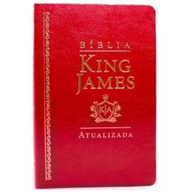 Segunda imagem do produto Bíblia King James Atualizada Slim | KJA | Vermelha