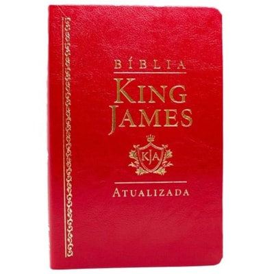 Segunda imagem do produto Bíblia King James Atualizada Slim | KJA | Vermelha