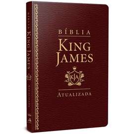 Bíblia King James Atualizada Slim | KJA | Vinho