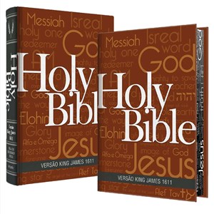 Bíblia King James Fiel 1611 | BKJ | Letra Normal | Capa Holy Bible Concordância e Pilcrows