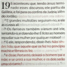 Segunda imagem do produto Bíblia King James Fiel 1611 | BKJ | Letra Normal | Luxo Marrom Concordância e Pilcrows