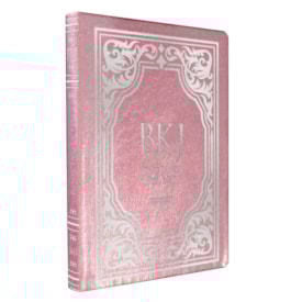 Bíblia King James Fiel 1611 | Extra Gigante | Capa Luxo Rosê