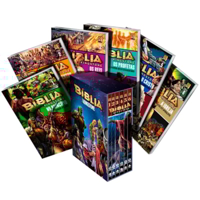 Segunda imagem do produto Bíblia Kingstone |  Box com 6 Volumes