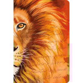 Bíblia Leão Laranja | ACF | Letra Grande | Capa Dura Soft Touch