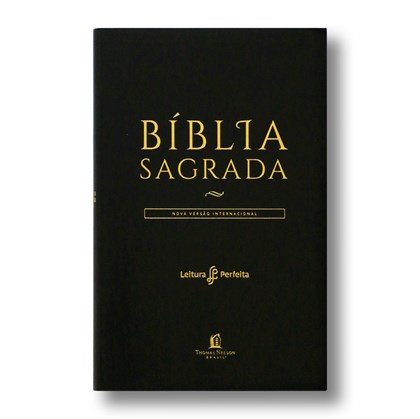 Bíblia - Leitura Perfeita | Evangelismo | NVI | Preta