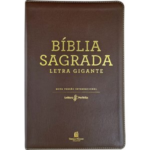 Bíblia Leitura Perfeita NVI | Letra Gigante | Marrom