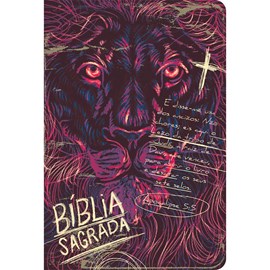 Bíblia Lion Chalk | ACF | Letra Grande | Capa Dura Soft Touch