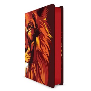 Bíblia Lion Color Fire | NVT | Capa Dura