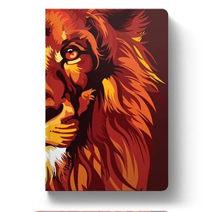 Bíblia Lion Color Fire | NVT | Capa Dura