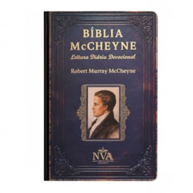 Bíblia McCheyne | NVA | Leitura Diária Devocional | Full Collor | Capa Dura Vintage  Azul