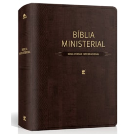Bíblia Ministerial | NVI Letra Normal | Capa Marrom