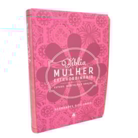 Bíblia Mulher Extraordinária | King James Clássica | Hernandes Dias Lopes | Rosa