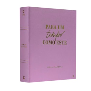 Bíblia Mulheres Um Tempo Como Este | Viviane Martinello | NVT | Espaço Para Anotações | Capa Dura Lilás
