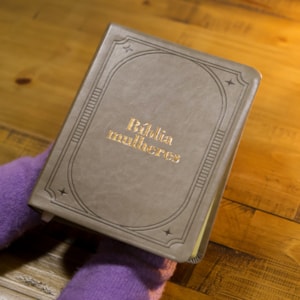 Segunda imagem do produto Bíblia Mulheres | Viviane Martinello | NAA | Espaço Para Anotações | Acinzentada