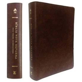 Bíblia Nova Reforma | NVI | Letra Normal | Capa Couro Ecológico