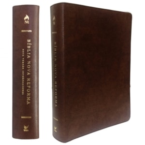 Bíblia Nova Reforma | NVI | Letra Normal | Capa Couro Ecológico