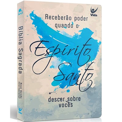 Segunda imagem do produto Bíblia NVI | Espírito Santo | Capa Semi-luxo Flexível