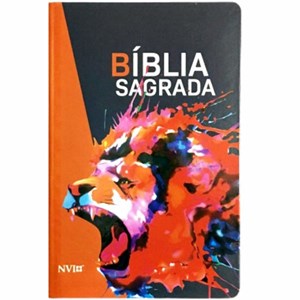 Bíblia NVI Leão Rugindo | Letra Normal | Capa dura