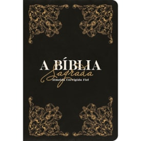 Bíblia Ornamentos | ACF | Letra Grande | Capa Dura Soft Touch
