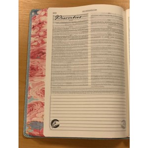 Bíblia para Anotações e Esboços | ARC | Azul | C/ Hinário das Assembleias de Deus