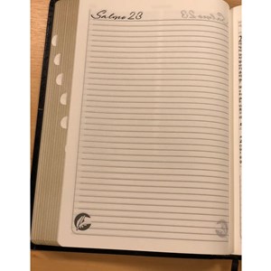 Bíblia para Anotações e Esboços | ARC | Preta | C/ Hinário das Assembleias de Deus