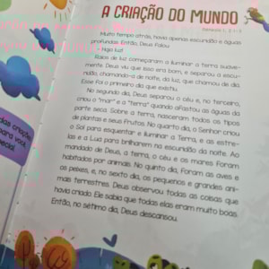 Segunda imagem do produto Bíblia para Crianças | Conte o que você Leu | Capa Dura