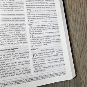 Bíblia Para Pregadores e Líderes Geziel Gomes | ARC | Capa Luxo Marrom