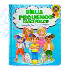 Bíblia Pequenos Discípulos | ARC | Letra Grande | Capa Dura Azul | Edição Ampliada