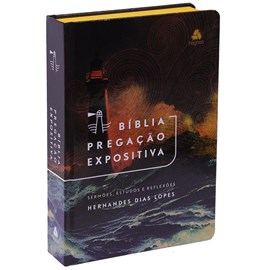 Bíblia Pregação Expositiva | ARA | Letra Normal | Capa Dura Salvação