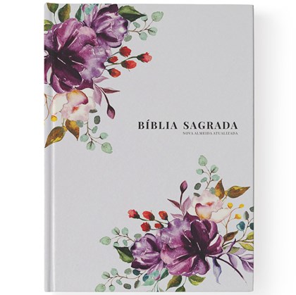 Bíblia Primavera Floral | NAA | Letra Grande | Capa Dura