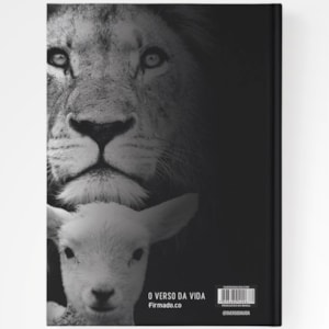 Segunda imagem do produto Bíblia Purificador Leão e Ovelha | NAA | Letra Normal | Capa Dura